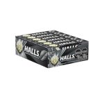 HALLS X 12 EXTRA FUERTE NEGRA