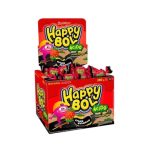 CHICLE HAPPY BOL MORANGO X 46 ACIDO