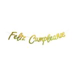 FELIZ CUMPLE PLAT/DOR BRILLANTINA