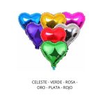 GLOBO METALIZADO CORAZON