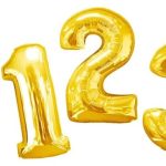 GLOBO NUMERO CHICO 16 PULG. - Imagen 2