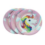 PLATOS UNICORNIO X 10 *