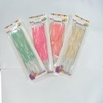 VELAS BRILLANTINA TORNEADAS X 12